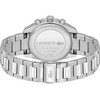 Montre LACOSTE boston homme bracelet acier argent - vue V3