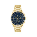 Montre LACOSTE boston homme bracelet acier doré - vue 1