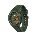 Montre LACOSTE l33-x homme bracelet silicone vert - vue 2