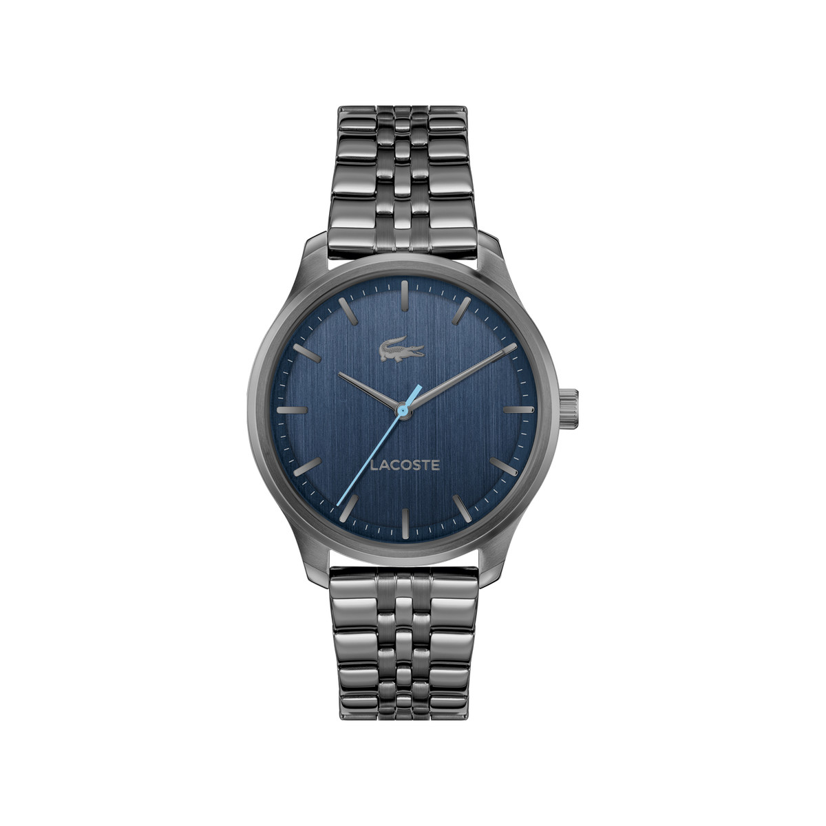 Montre LACOSTE lisbon homme bracelet acier bleu