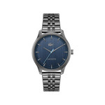 Montre LACOSTE lisbon homme bracelet acier bleu - vue 1