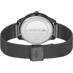 Montre LACOSTE LISBON homme bracelet acier gris anthracite - vue 3