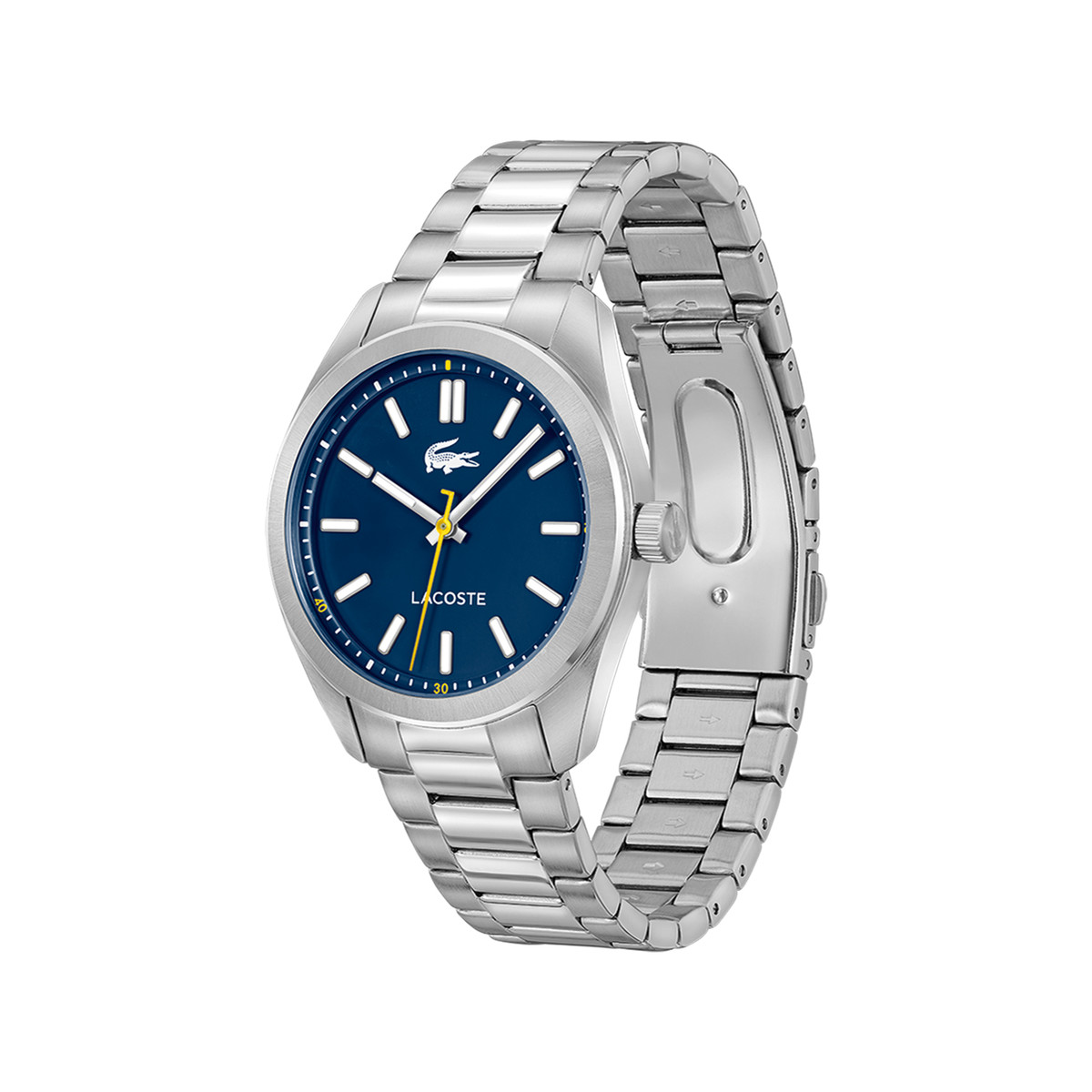 Montre LACOSTE monceau homme bracelet acier argent - vue 2