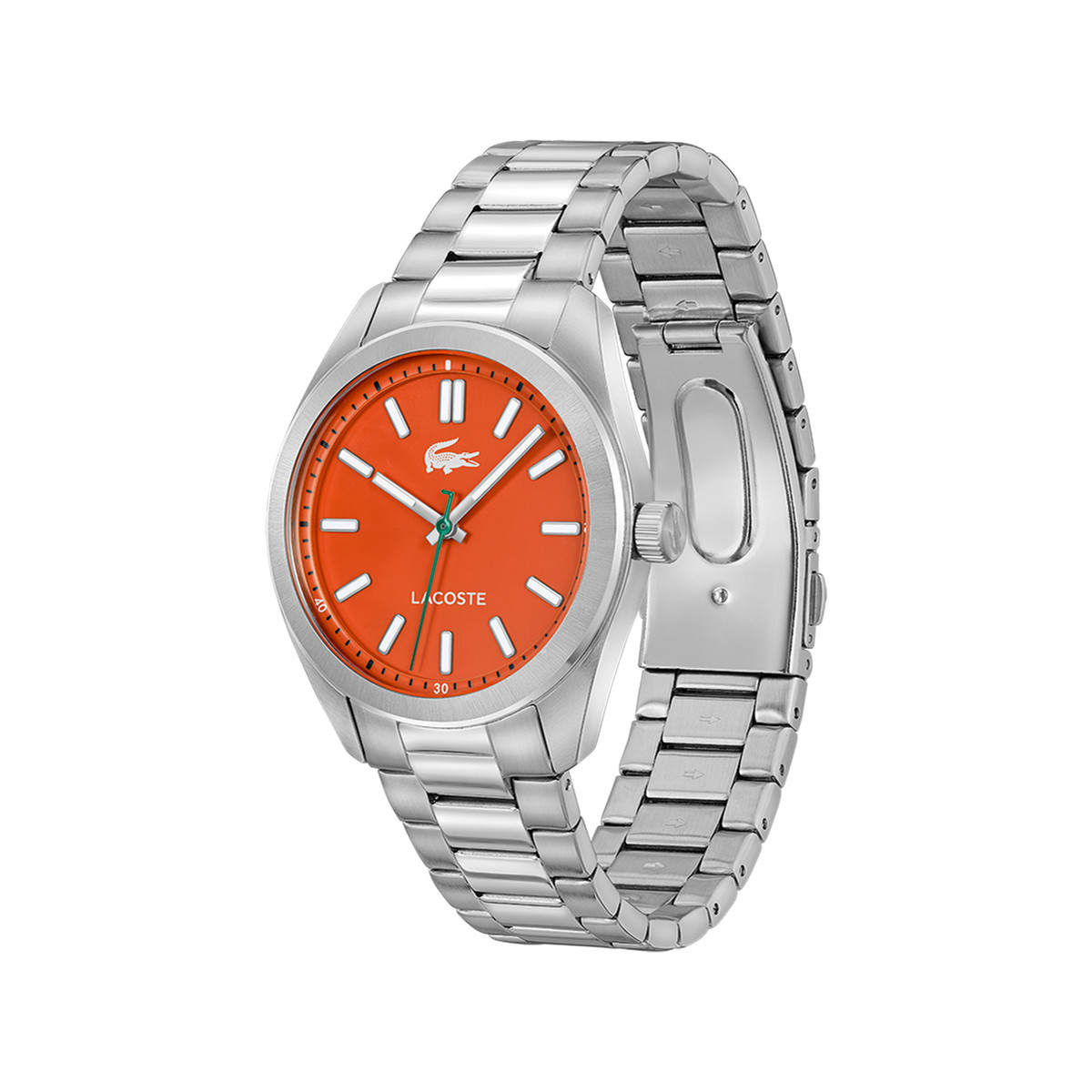 Montre LACOSTE monceau homme bracelet acier argent - vue 2