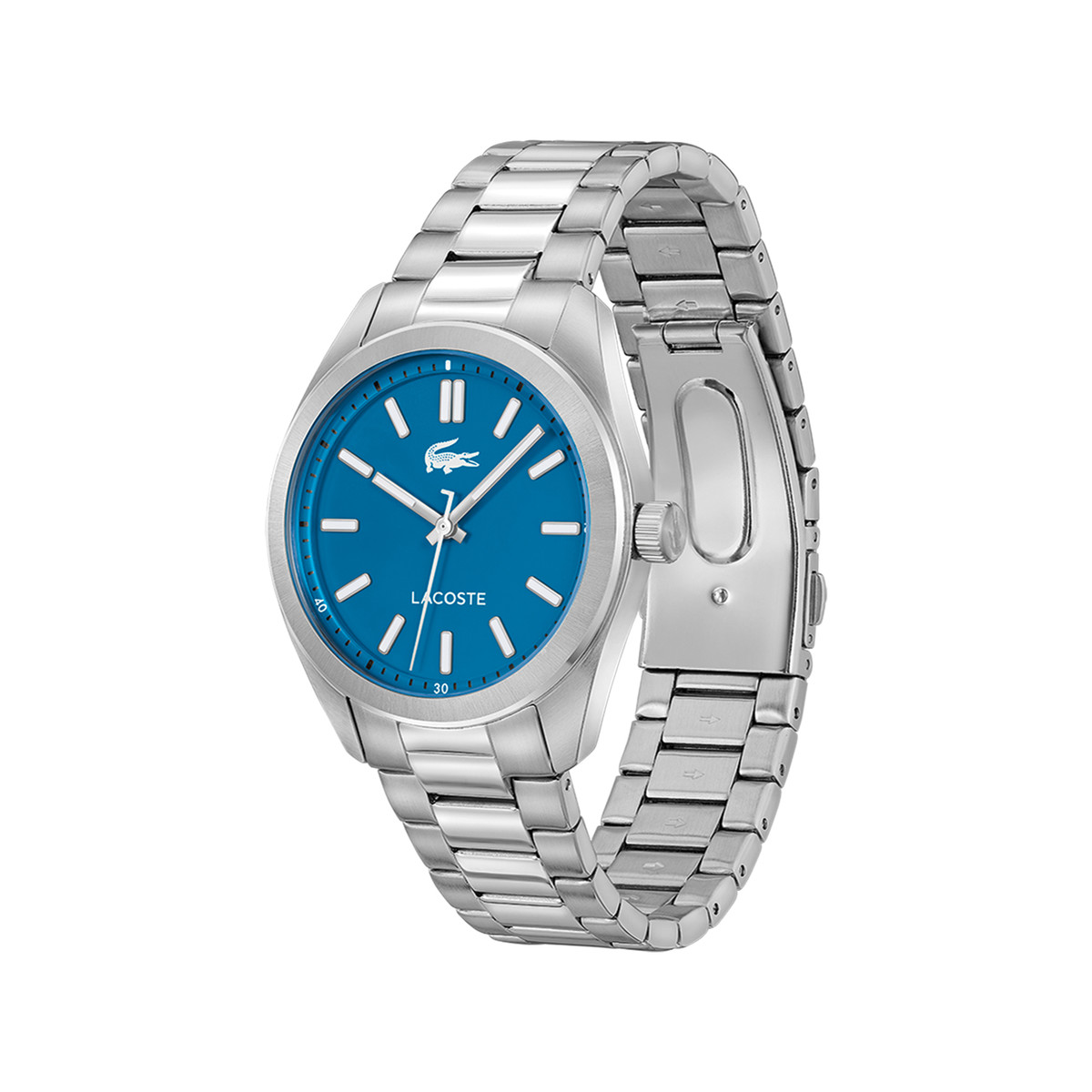 Montre LACOSTE monceau homme bracelet acier argent - vue 2