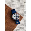 Montre BRISTON clubmaster regatta homme bracelet nylon bleu marine - vue VD2