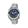 Montre BRISTON clubmaster diver pro gmt homme automatique, bracelet acier inoxydable argent - vue V1