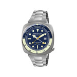 Montre BRISTON clubmaster diver pro gmt homme automatique, bracelet acier inoxydable argent - vue 1
