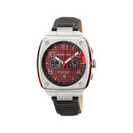 Montre BRISTON streamliner urban gentleman homme bracelet cuir noir - vue 1