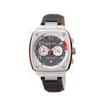 Montre BRISTON streamliner urban gentleman homme bracelet cuir noir - vue 1