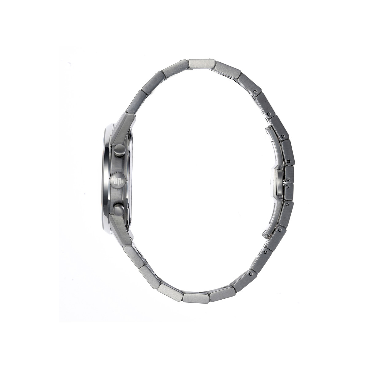 Montre LIP homme analogique, bracelet métal argent - vue 2