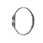 LIP analog men's watch, silver metal bracelet - view 2
