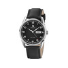 Montre LIP homme analogique, bracelet cuir noir - vue V1