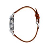 Montre LIP homme analogique, bracelet cuir marron - vue V2