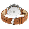 Montre LIP homme analogique, bracelet cuir marron - vue V3