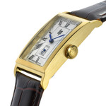 Montre LIP homme analogique, bracelet cuir marron - vue D2