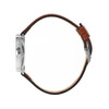 Montre LIP homme analogique, bracelet cuir marron - vue V2