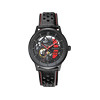 Montre PIERRE LANNIER paddock homme automatique, bracelet cuir noir - vue V1