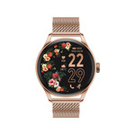 Montre ICE WATCH ice smart femme digital, bracelet acier inoxydable rose - vue 1