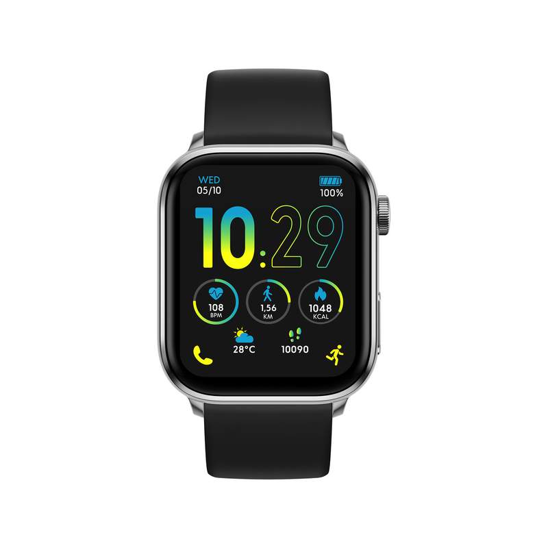 Montre ICE WATCH ice smart homme digital, bracelet plastique argent - vue 1