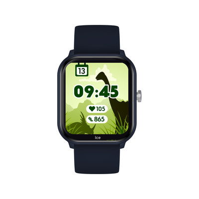 Montre ICE WATCH ice smart homme digital, bracelet plastique bleu - vue 1