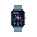 Montre ICE WATCH ice smart enfant digital, bracelet plastique bleu - vue 1
