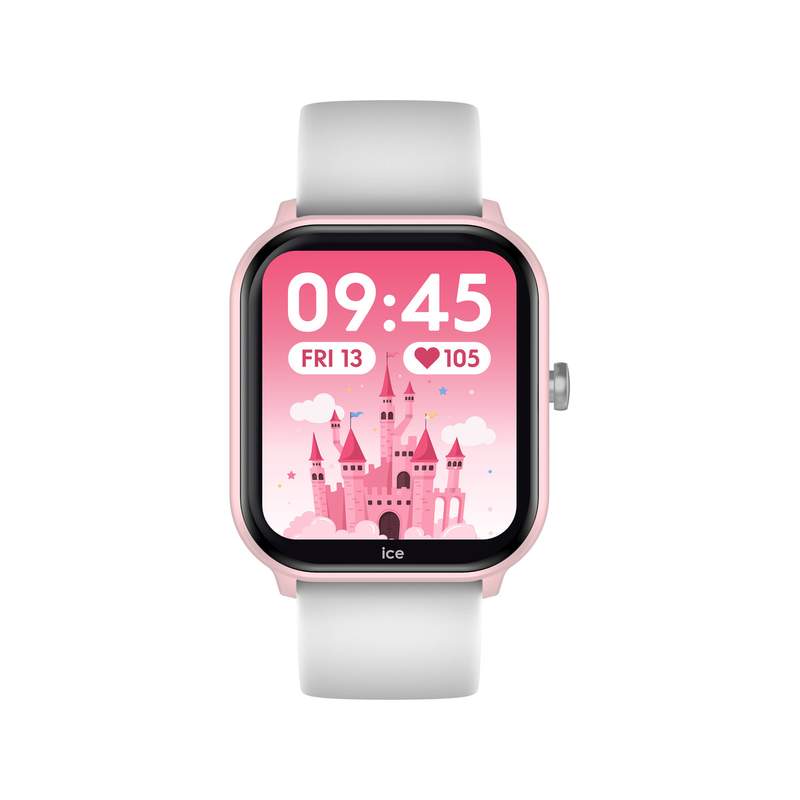 Montre ICE WATCH ice smart homme digital, bracelet plastique rose - vue 1