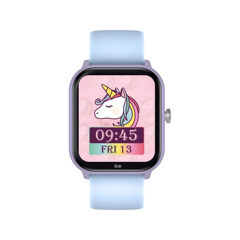 Montre ICE WATCH ice smart homme digital, bracelet plastique violet - vue 1