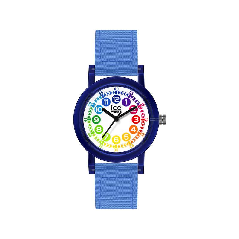 Montre ICE WATCH ice learning homme analogique, bracelet nylon bleu - vue 1
