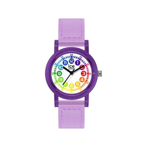 ICE WATCH ice learning analog men's watch, purple nylon strap