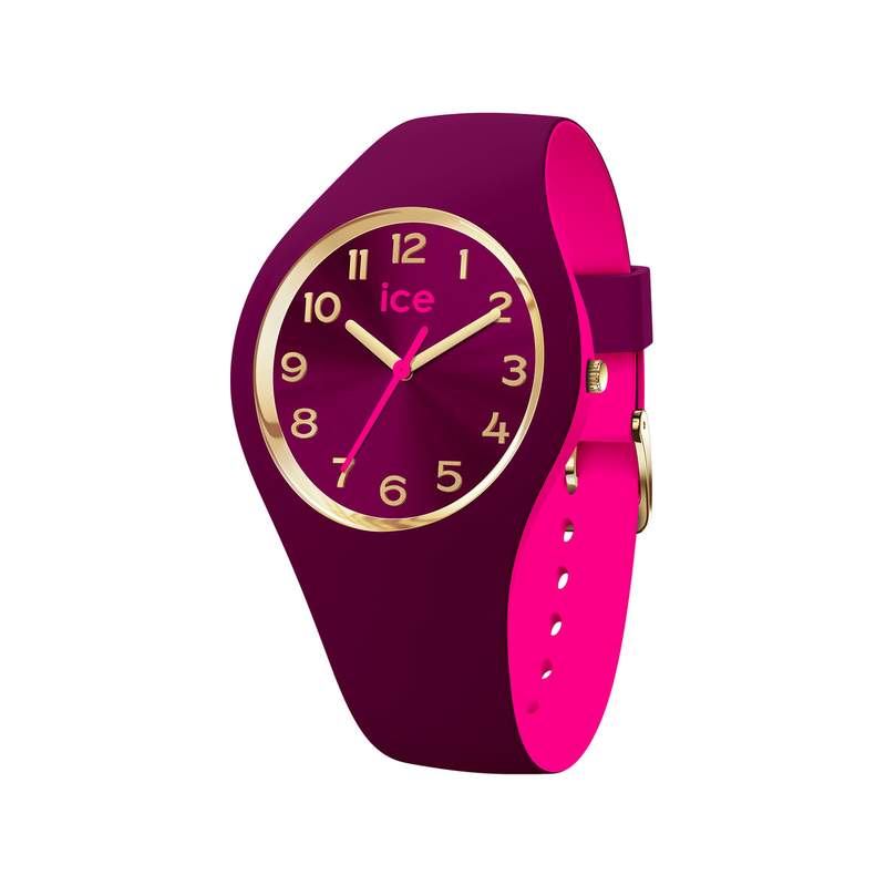 Montre ICE WATCH ice duo chic homme analogique, bracelet plastique rouge - vue 1