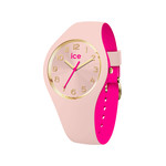 Montre ICE WATCH ice duo chic homme analogique, bracelet plastique rose - vue 1