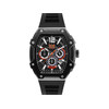 Montre ICE WATCH ice boliday - black silver homme analogique, bracelet silicone noir - vue V1