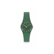 Montre SWATCH essentials homme bracelet matériau biosourcé vert