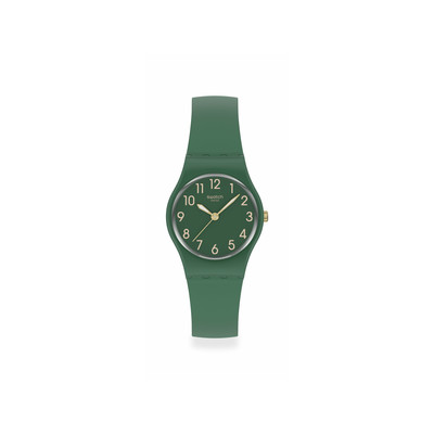 Montre SWATCH essentials homme bracelet matériau biosourcé vert