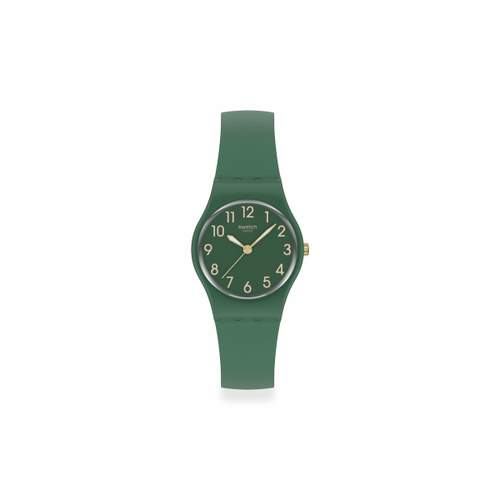 Montre SWATCH essentials homme bracelet matériau biosourcé vert