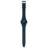 Montre SWATCH essentials homme bracelet matériau biosourcé bleu - vue VD1