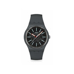 Montre SWATCH essentials homme bracelet matériau biosourcé gris - vue 1