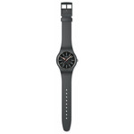 Montre SWATCH essentials homme bracelet matériau biosourcé gris - vue D1