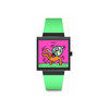 Montre SWATCH break free homme bracelet silicone vert - vue V1