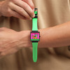 Montre SWATCH break free homme bracelet silicone vert - vue Vporté 1