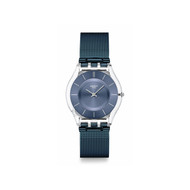 Montre SWATCH essentials homme bracelet acier inoxydable bleu