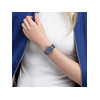 Montre SWATCH essentials homme bracelet acier inoxydable bleu - vue Vporté 4