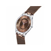 Montre SWATCH essentials homme bracelet acier inoxydable brun - vue V2