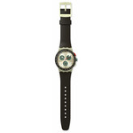 Montre SWATCH essentials homme bracelet silicone brun - vue D1