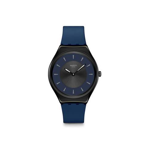 Montre SWATCH holiday collection homme bracelet silicone bleu