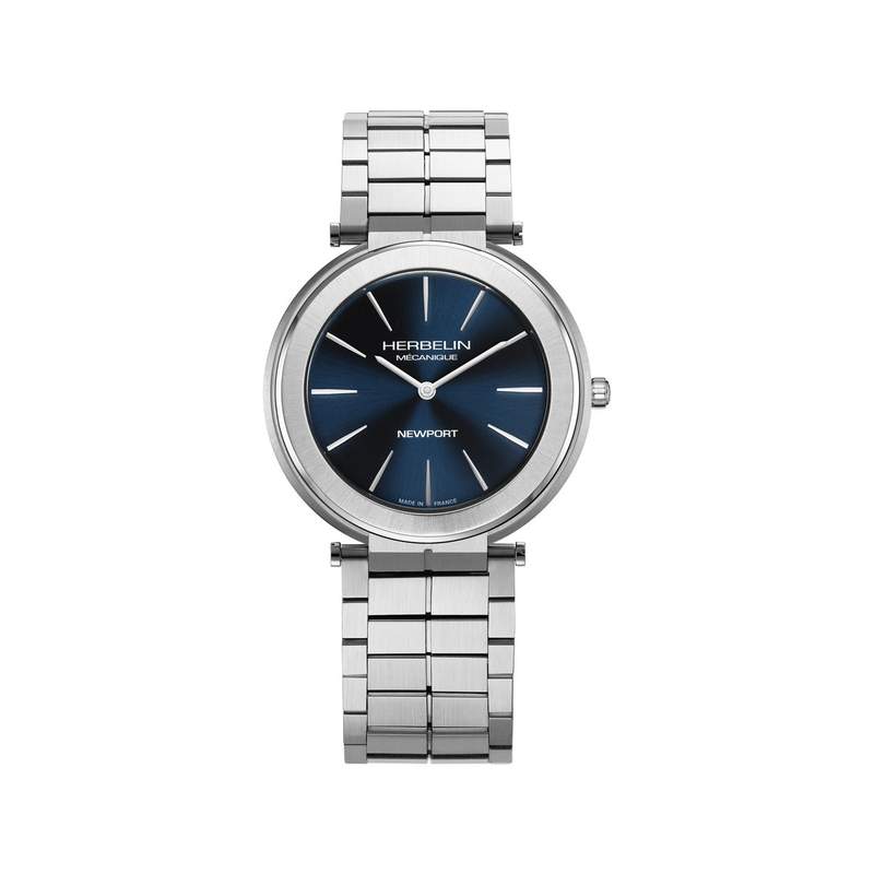 Montre MICHEL HERBELIN newport homme bracelet acier - vue 1