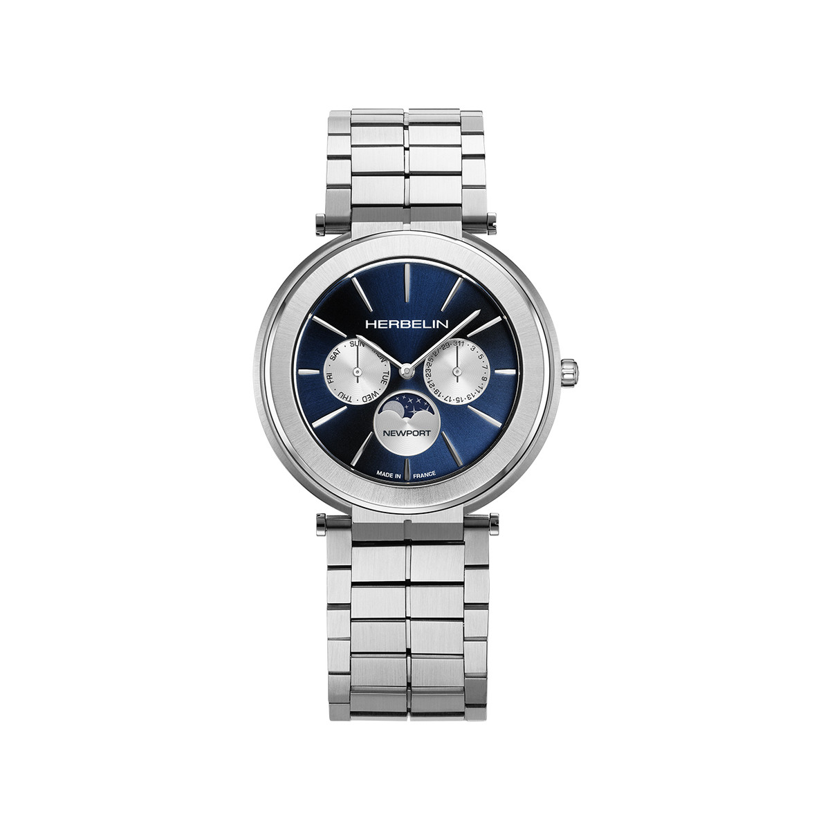 Montre MICHEL HERBELIN newport homme bracelet acier