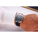 Montre MICHEL HERBELIN cap camarat homme bracelet caoutchouc - vue porté 1