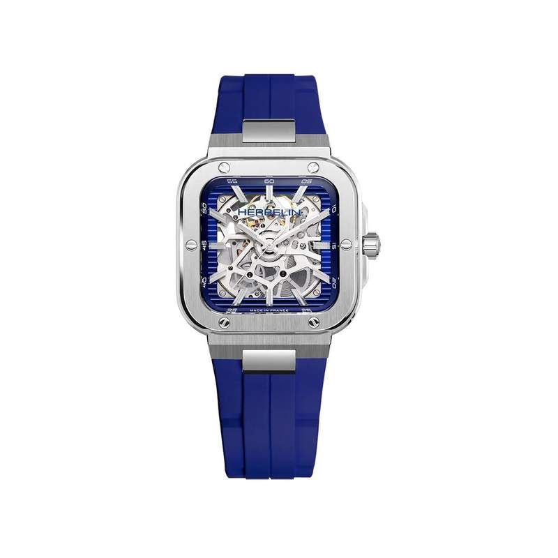 Montre MICHEL HERBELIN cap camarat homme bracelet caoutchouc - vue 1